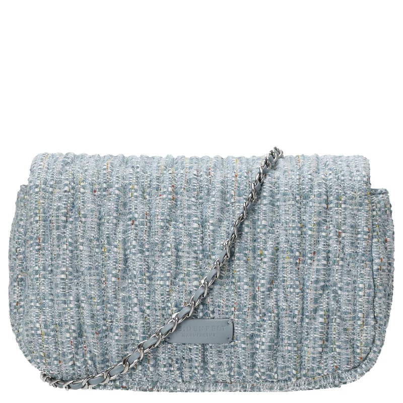 Seidenfelt Floro - Umhängetasche 24 cm (sea blue)