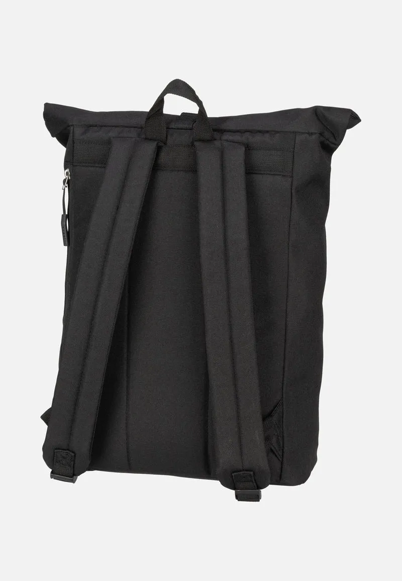 Blanc DeLight Backpack with Rolltop Schwarz - Rolltop Rucksack