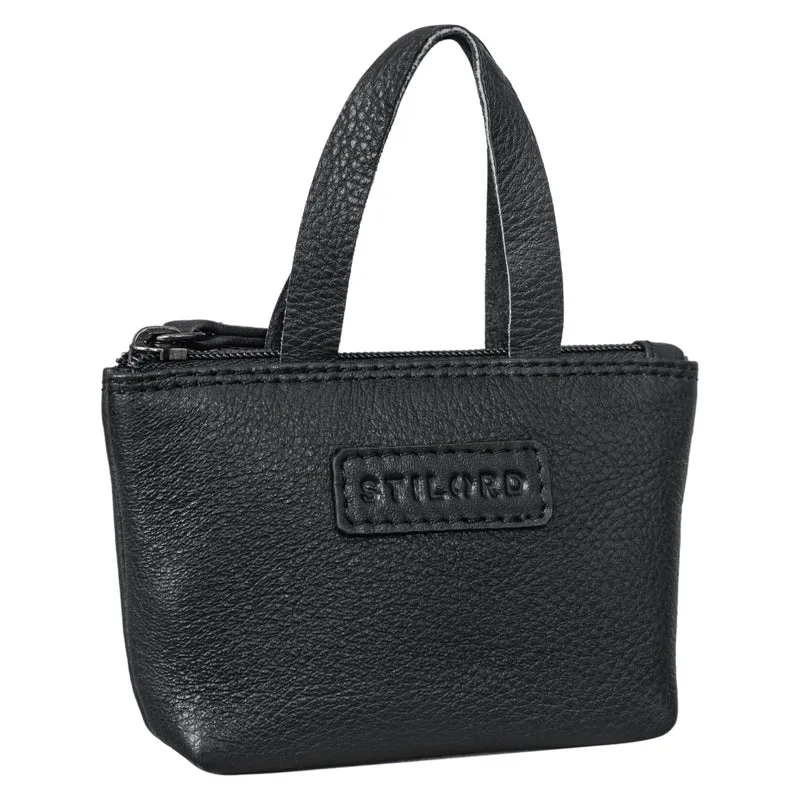 "Laura" Mini Schlüsseletui Leder - Schlüssel-Tasche Damen