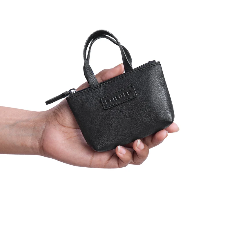 "Laura" Mini Schlüsseletui Leder - Schlüssel-Tasche Damen