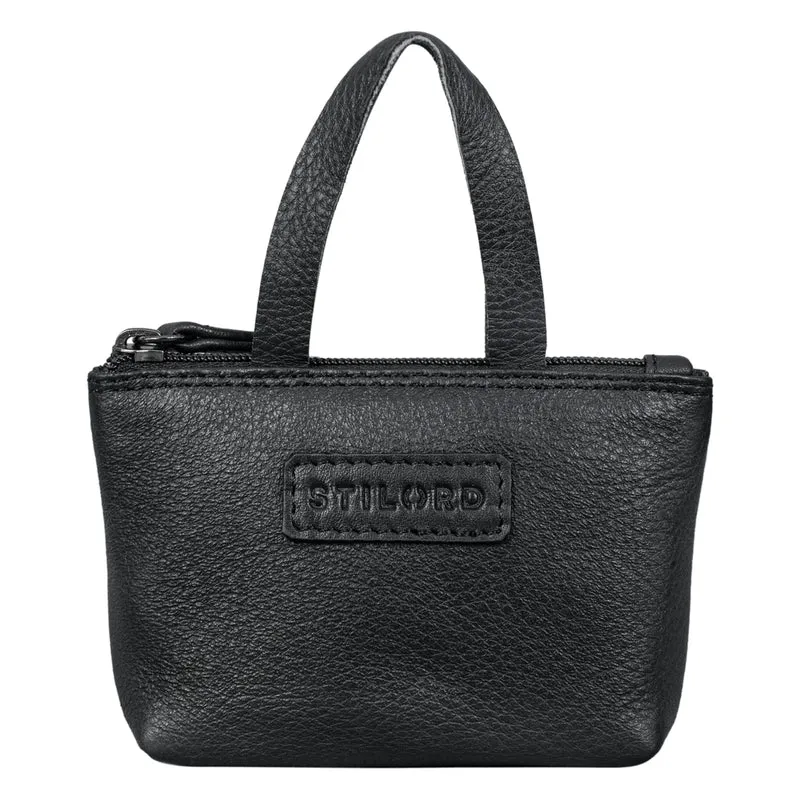 "Laura" Mini Schlüsseletui Leder - Schlüssel-Tasche Damen