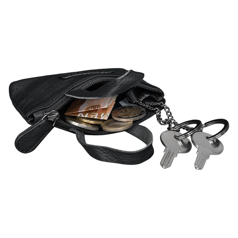 "Laura" Mini Schlüsseletui Leder - Schlüssel-Tasche Damen