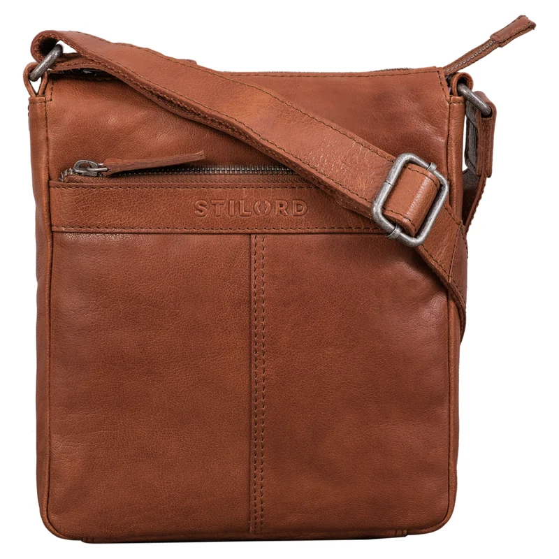"Aspen" Kleine Vintage Umhängetasche Leder
