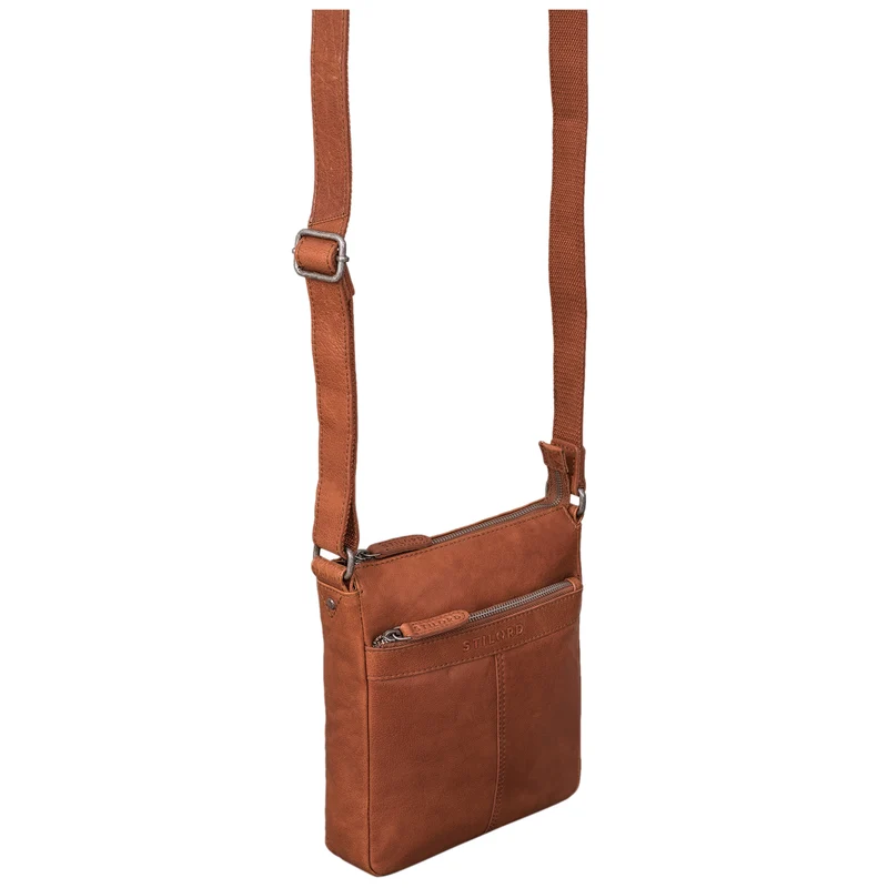 "Aspen" Kleine Vintage Umhängetasche Leder