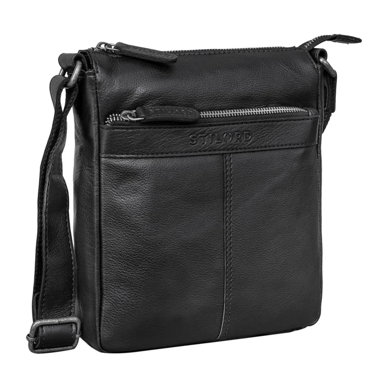 "Aspen" Kleine Vintage Umhängetasche Leder