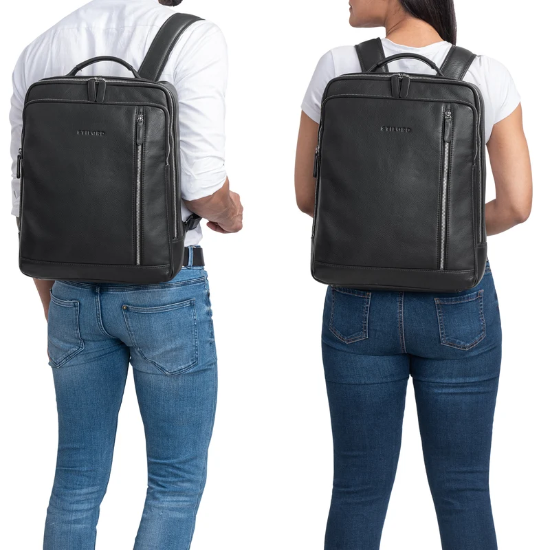 "Kaleb" Laptoprucksack Leder