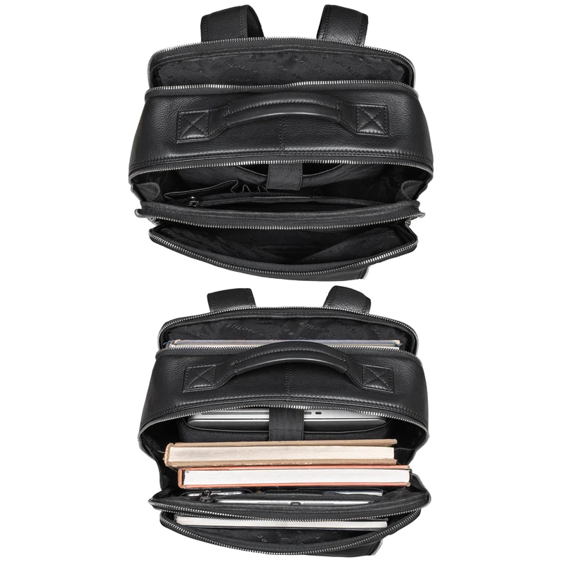 "Kaleb" Laptoprucksack Leder
