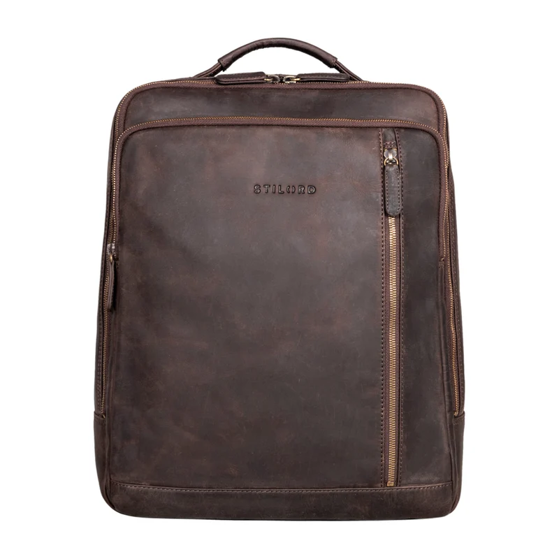 "Kaleb" Laptoprucksack Leder