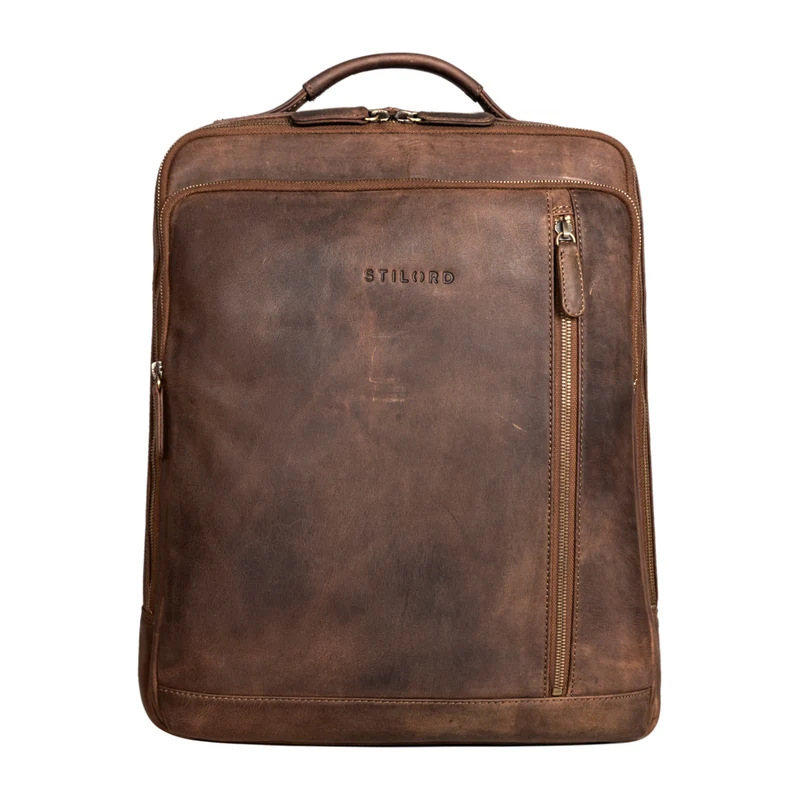 "Kaleb" Laptoprucksack Leder
