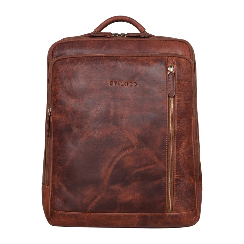 "Kaleb" Laptoprucksack Leder