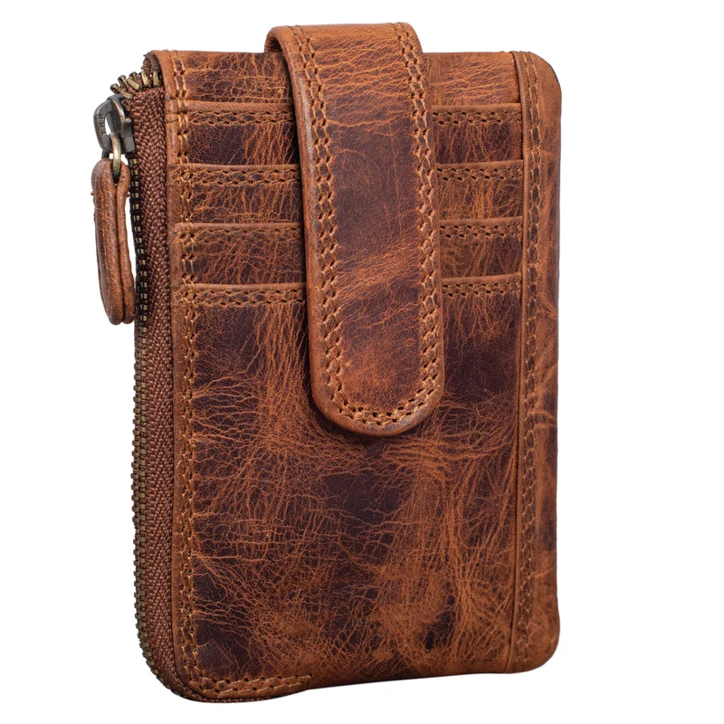 "Archer" Vintage Leder Schlüsselmappe
