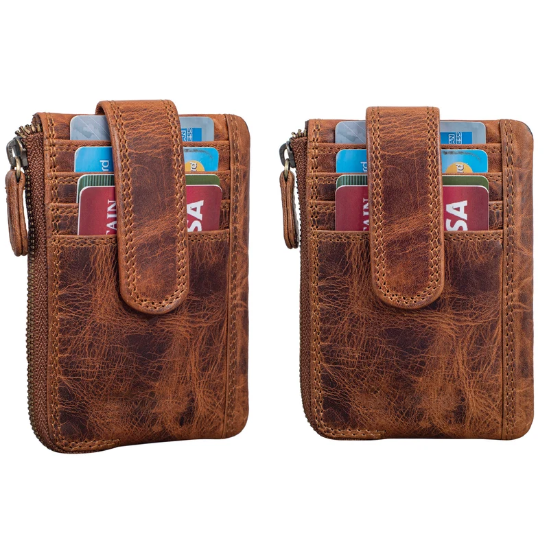 "Archer" Vintage Leder Schlüsselmappe