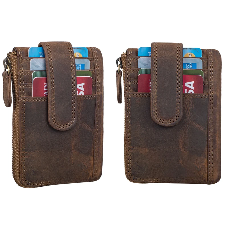 "Archer" Vintage Leder Schlüsselmappe