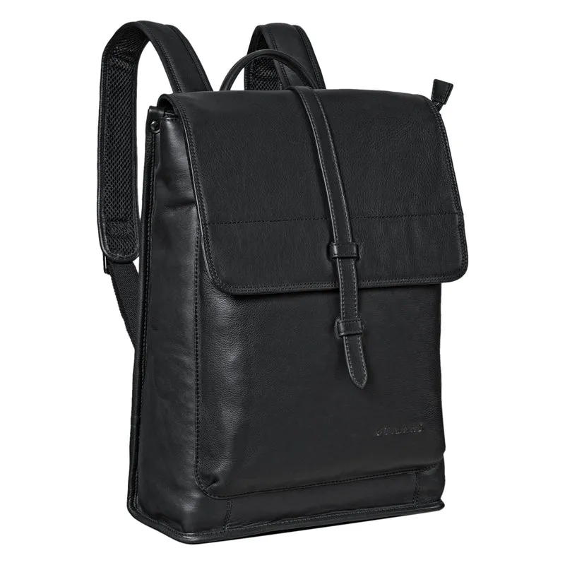 "Foster" Lederrucksack Groß Fahrrad Rucksack Vintage Echtleder