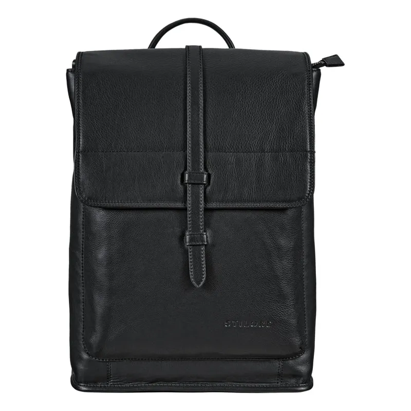 "Foster" Lederrucksack Groß Fahrrad Rucksack Vintage Echtleder