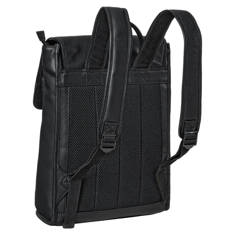 "Foster" Lederrucksack Groß Fahrrad Rucksack Vintage Echtleder