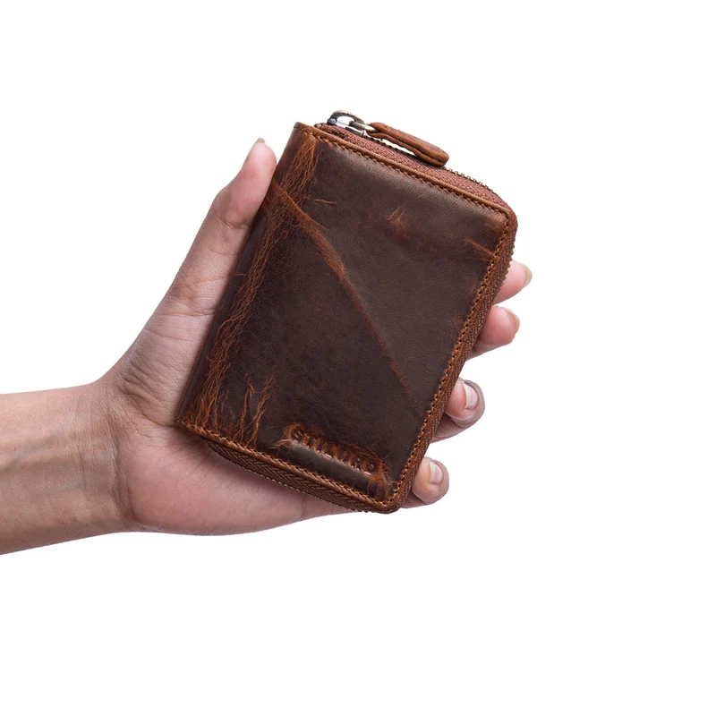 "Kelsie" 3-in-1 Leder Schlüsseltasche Geldbörse