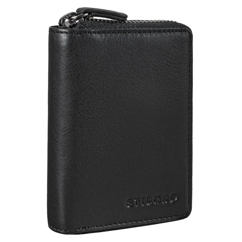 "Kelsie" 3-in-1 Leder Schlüsseltasche Geldbörse