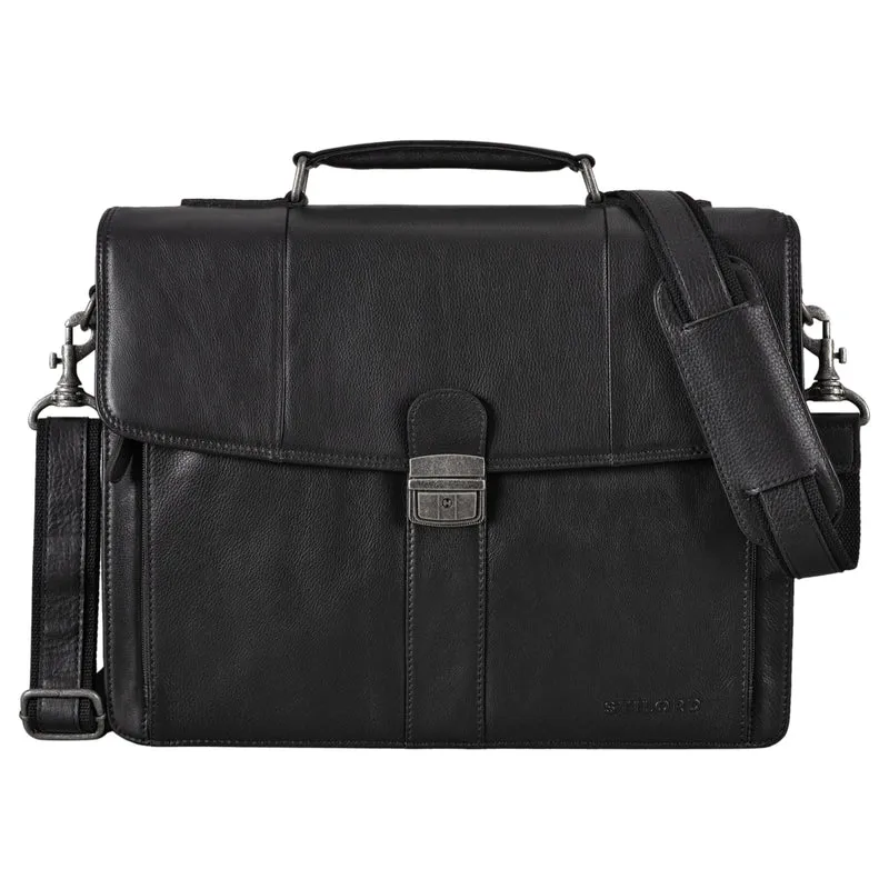 B-WARE "Havanna" Businesstasche Vintage Leder