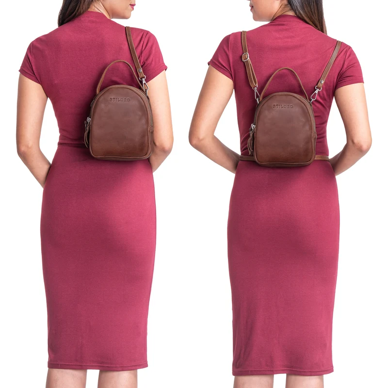 "Stacy" Rucksack Handtasche Damen Klein