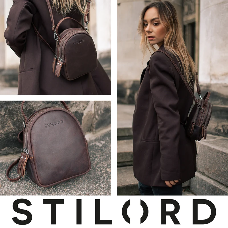 "Stacy" Rucksack Handtasche Damen Klein