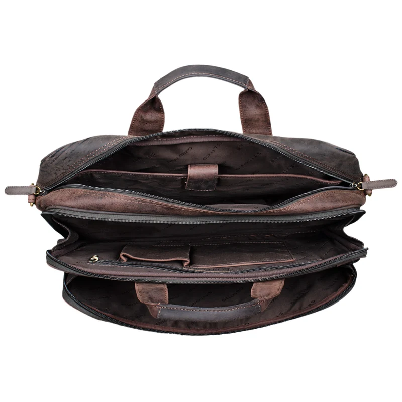 B-WARE "Nelson" Businesstasche Herren Leder