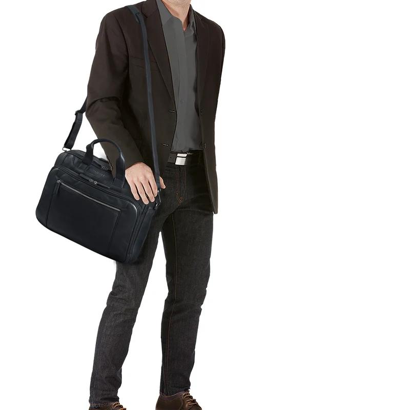B-WARE "Nelson" Businesstasche Herren Leder