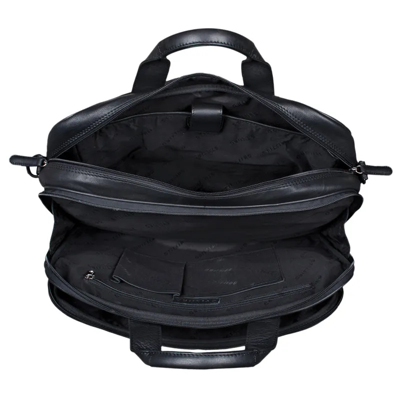 B-WARE "Nelson" Businesstasche Herren Leder
