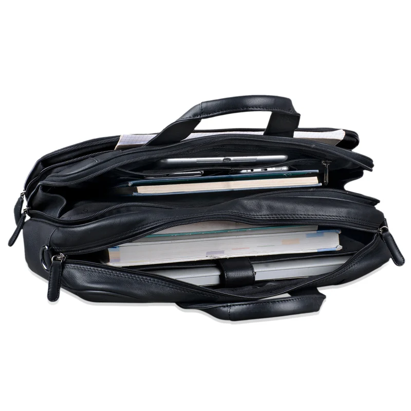 B-WARE "Nelson" Businesstasche Herren Leder