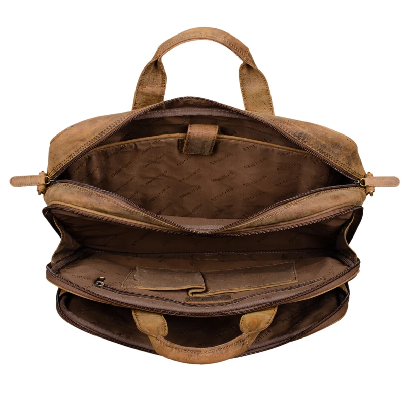 B-WARE "Nelson" Businesstasche Herren Leder