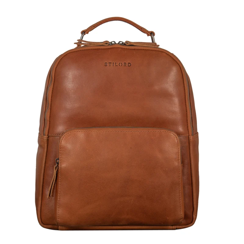 “Cassidy” Laptop Rucksack Leder