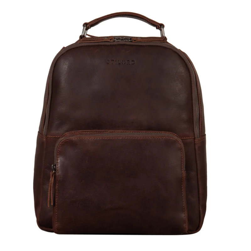 “Cassidy” Laptop Rucksack Leder