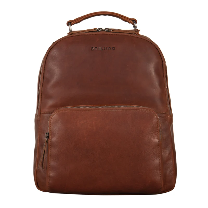 “Cassidy” Laptop Rucksack Leder
