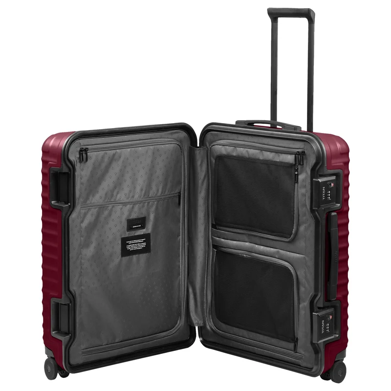 TITAN OVERSEAS - 4-Rollen-Trolley M+ (emberwood red, 69 cm (M+))