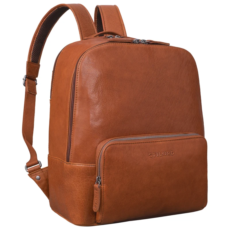 "Athena" Rucksack Damen groß Leder