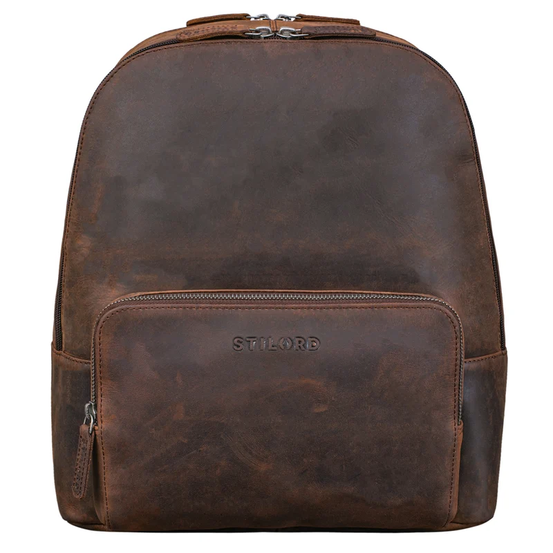 "Athena" Rucksack Damen groß Leder