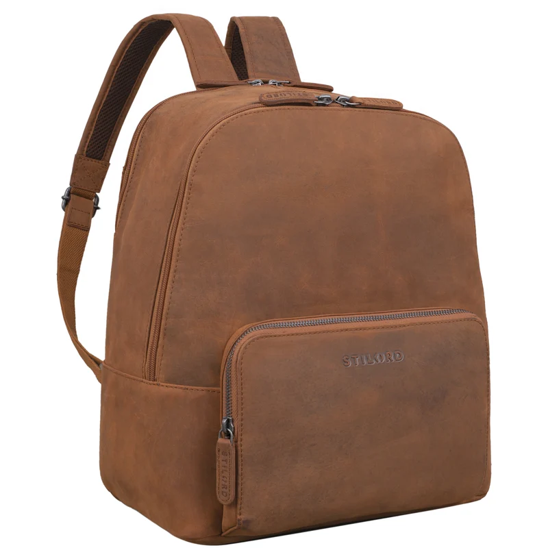 "Athena" Rucksack Damen groß Leder