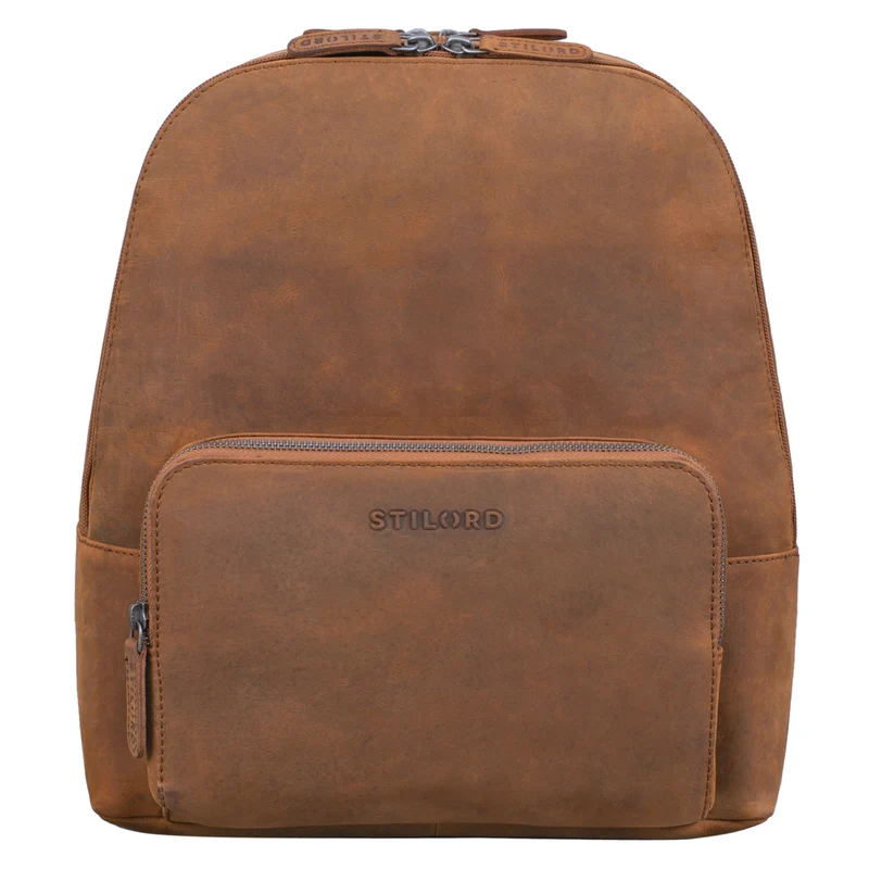 "Athena" Rucksack Damen groß Leder