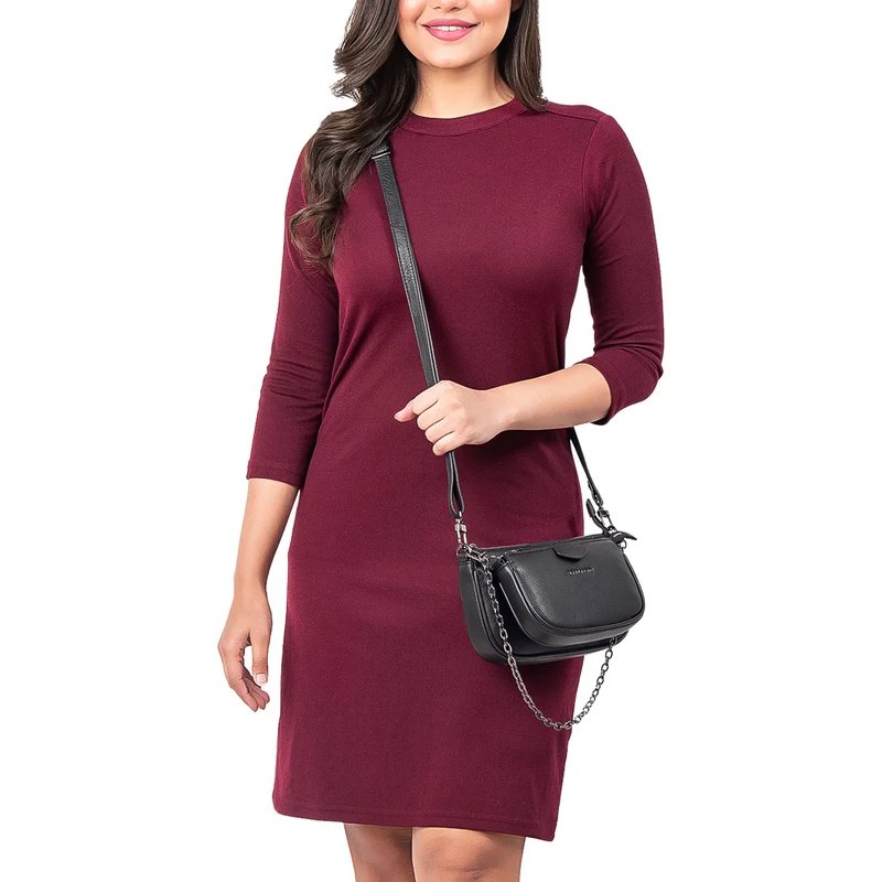 "Nancy" Multi Tasche Damen Leder