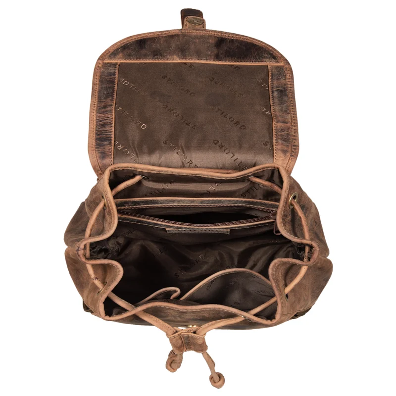 "Allison" Rucksack Damen Modern Leder