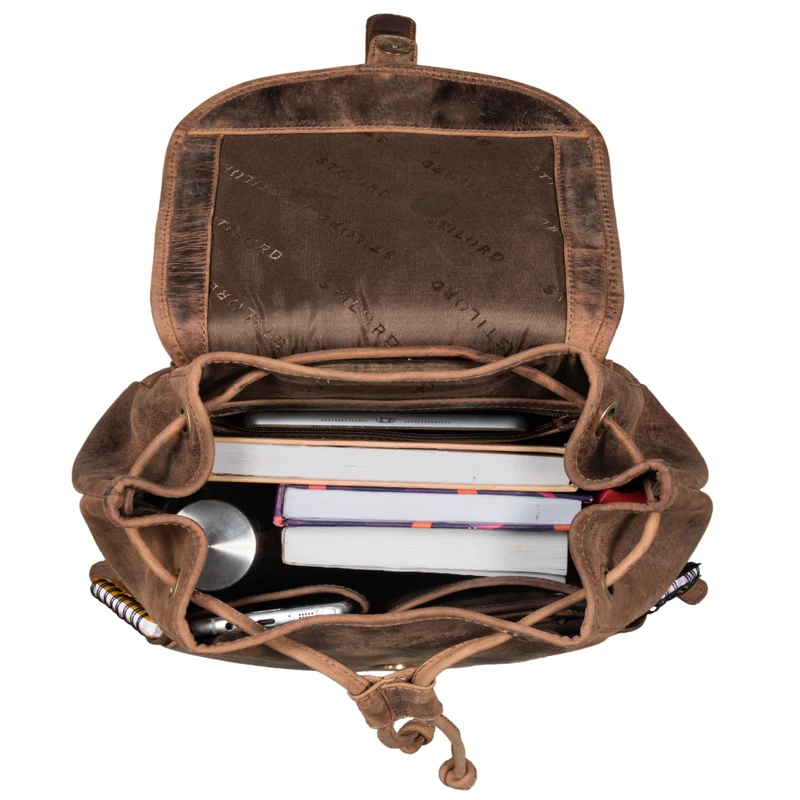 "Allison" Rucksack Damen Modern Leder
