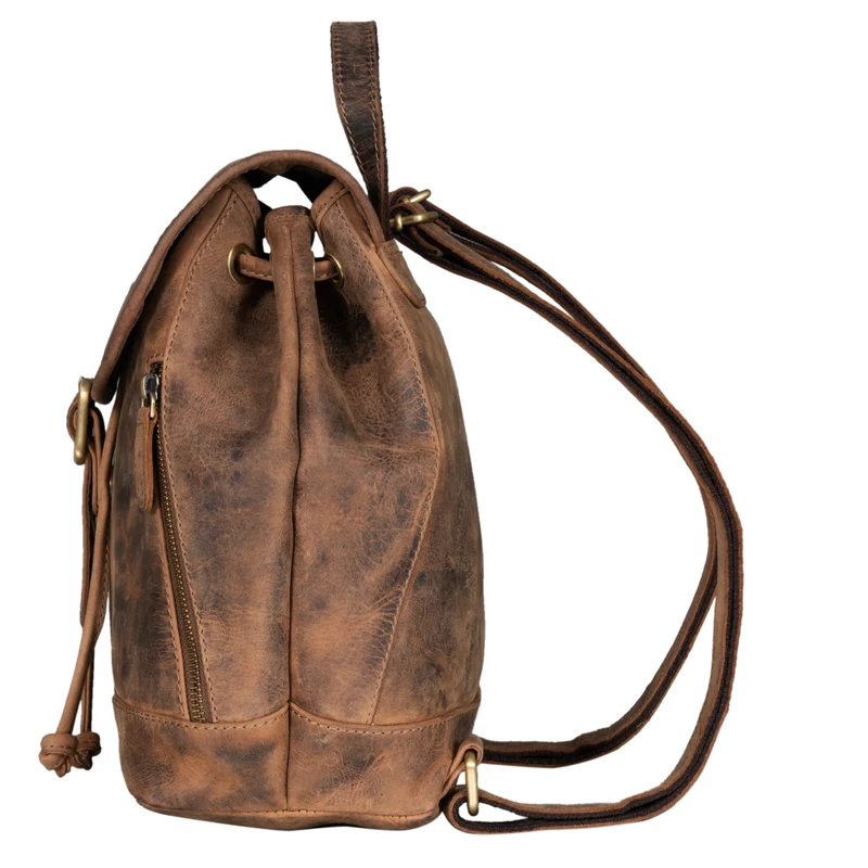 "Allison" Rucksack Damen Modern Leder
