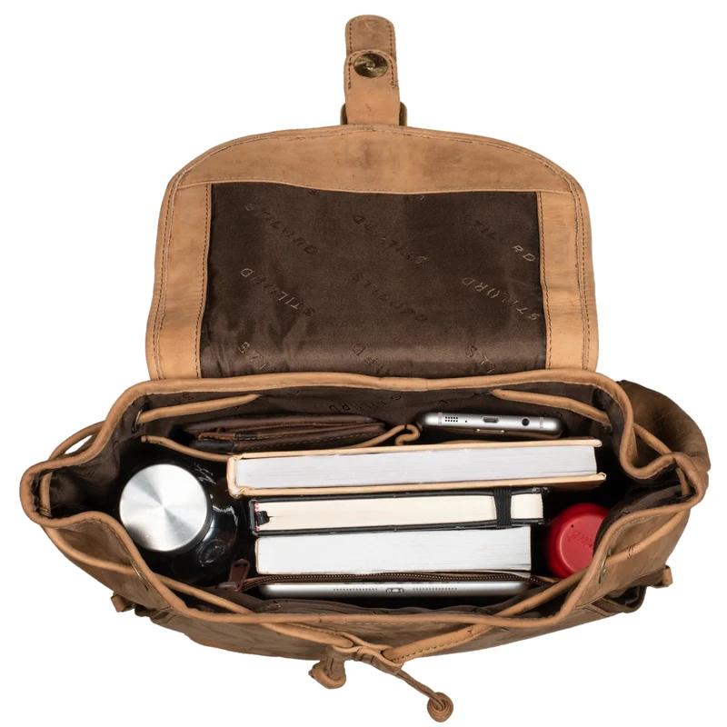 "Allison" Rucksack Damen Modern Leder