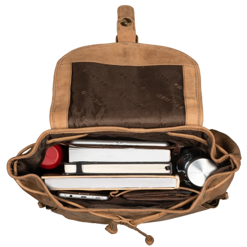 "Allison" Rucksack Damen Modern Leder