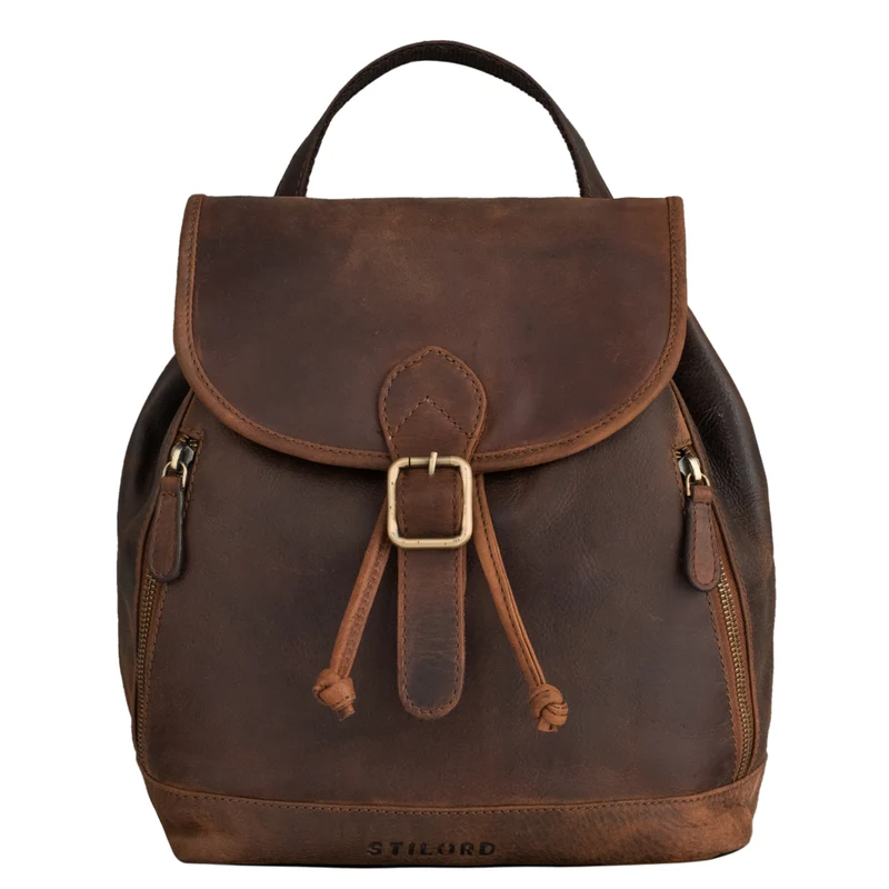"Allison" Rucksack Damen Modern Leder
