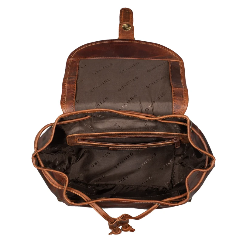 "Allison" Rucksack Damen Modern Leder