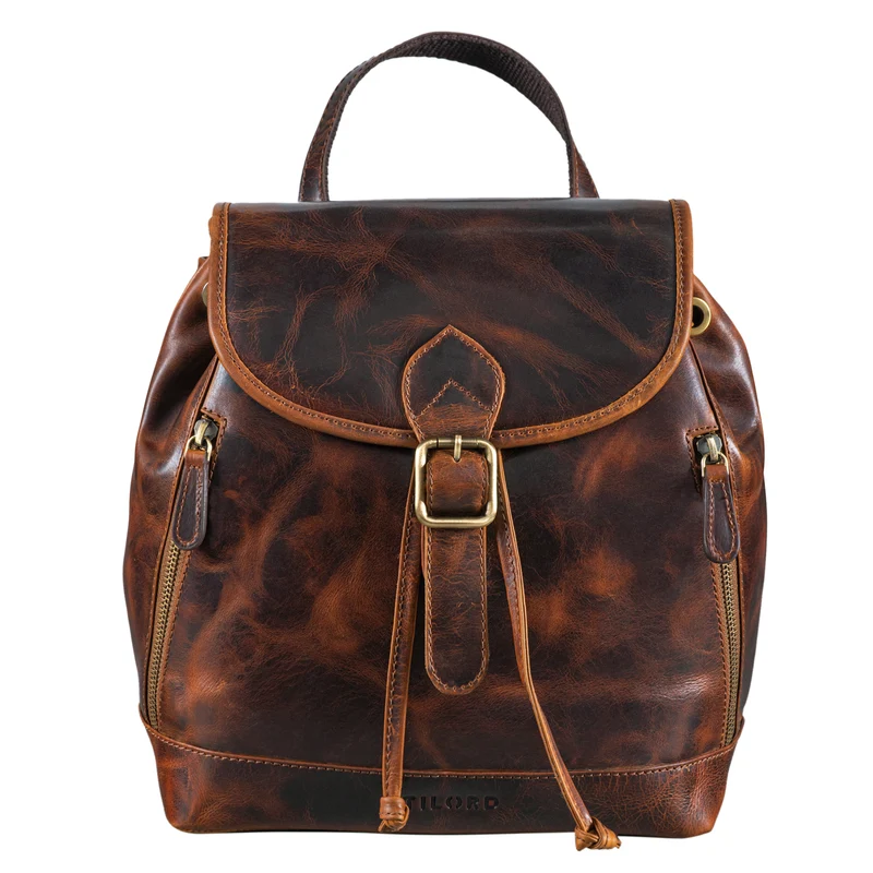 "Allison" Rucksack Damen Modern Leder