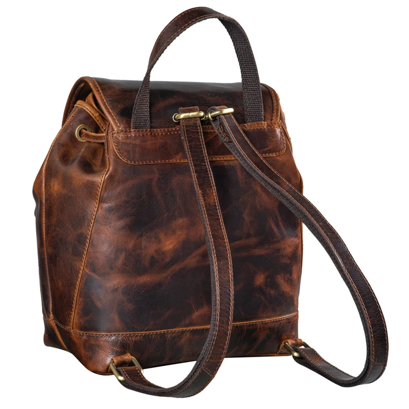 "Allison" Rucksack Damen Modern Leder