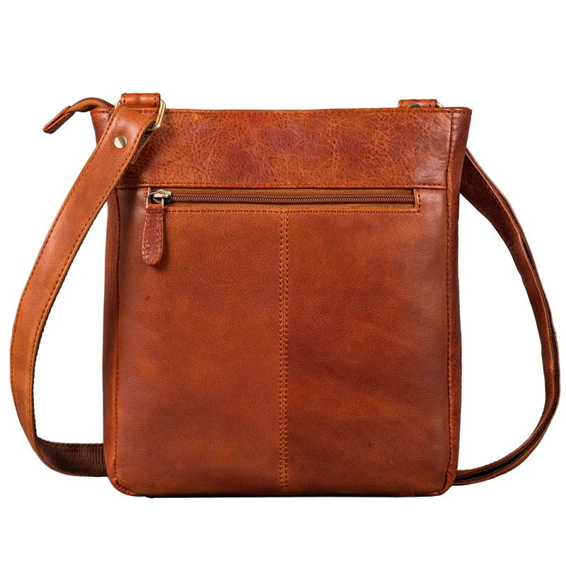 B-WARE "Kaja" Vintage Ledertasche Damen