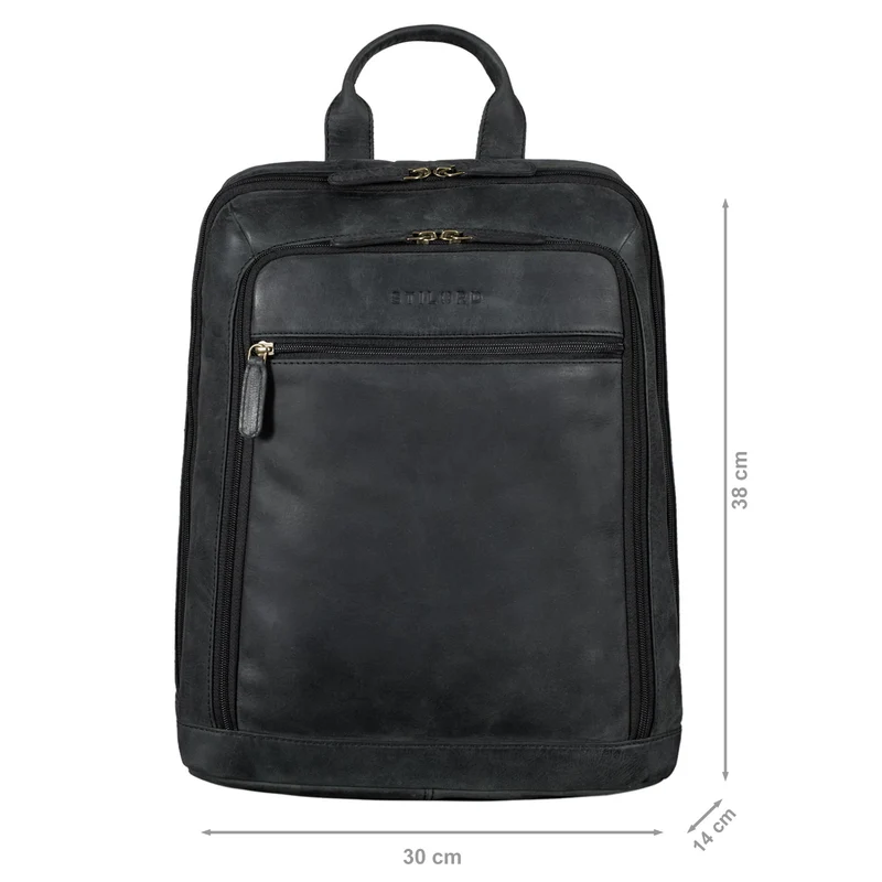 "Watson" Laptop Rucksack 15.6 Zoll Leder
